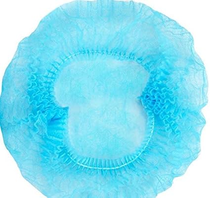 Disposable Bouffant Caps - Non-Woven Polypropylene - Pack of 100
