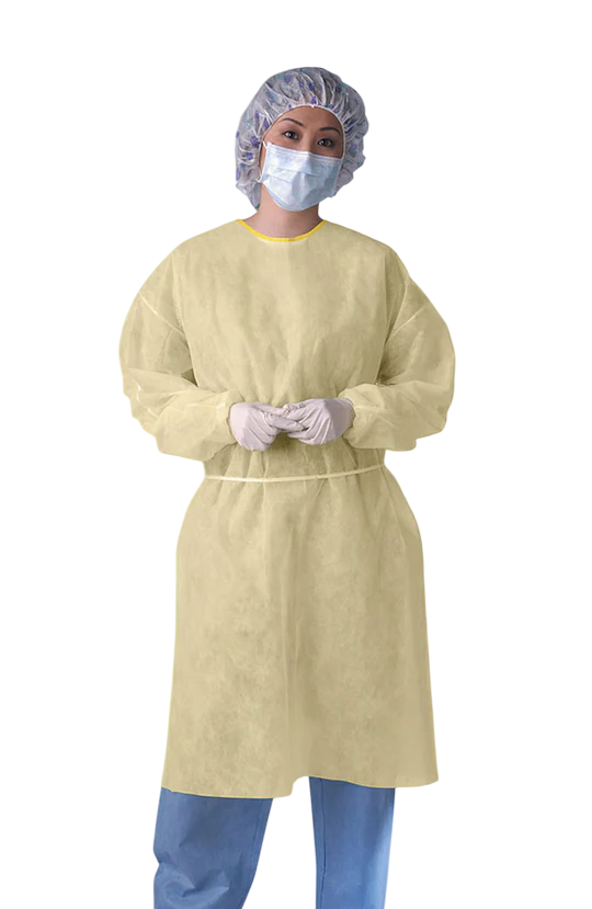 Disposable Isolation Gowns - Level 1 - Pack of 10