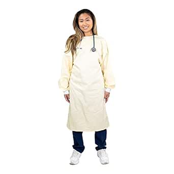 Level 1 Reusable Isolation Gown - Washable, Breathable