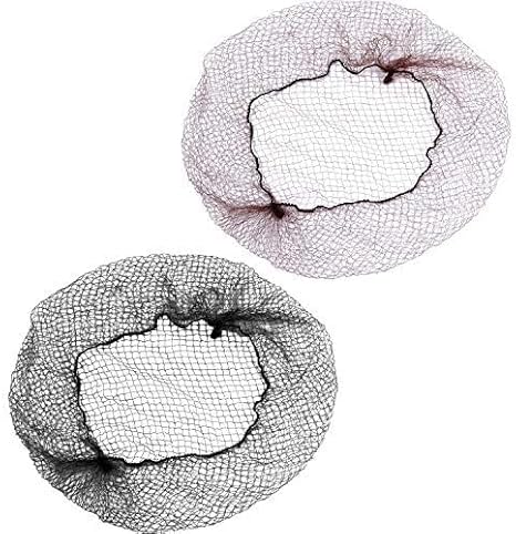 Invisible Elastic Edge Mesh Hair Nets - Lightweight Nylon